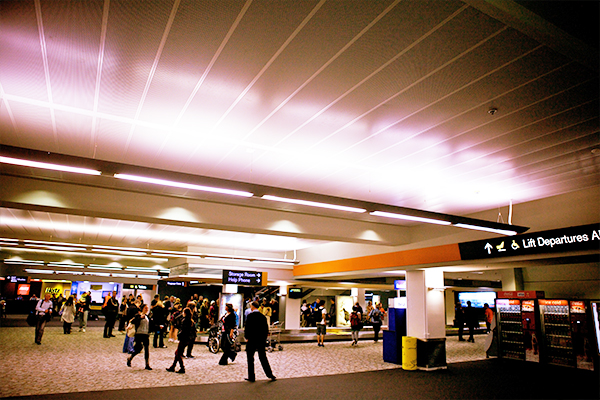 Metacoustic ceiling